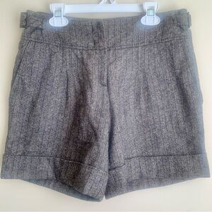Marc O'Polo Tweed gray & brown dress shorts size German 36/ US 6 EUC